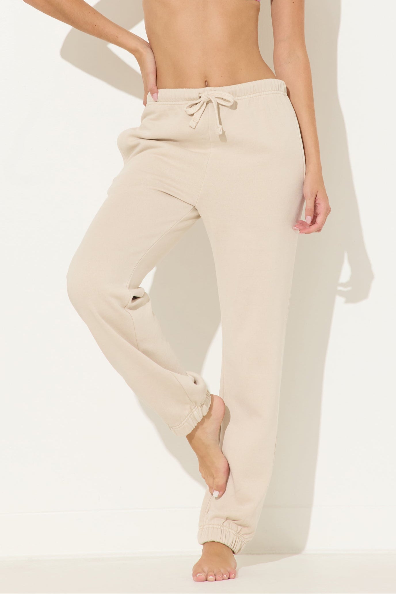 Seaside Sand Garment Dye Jogger