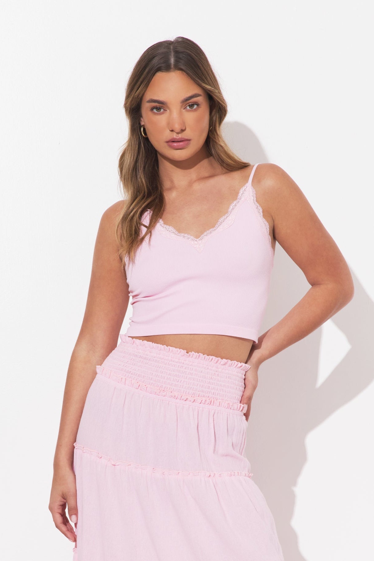 Pink Sand Seamless Tank
