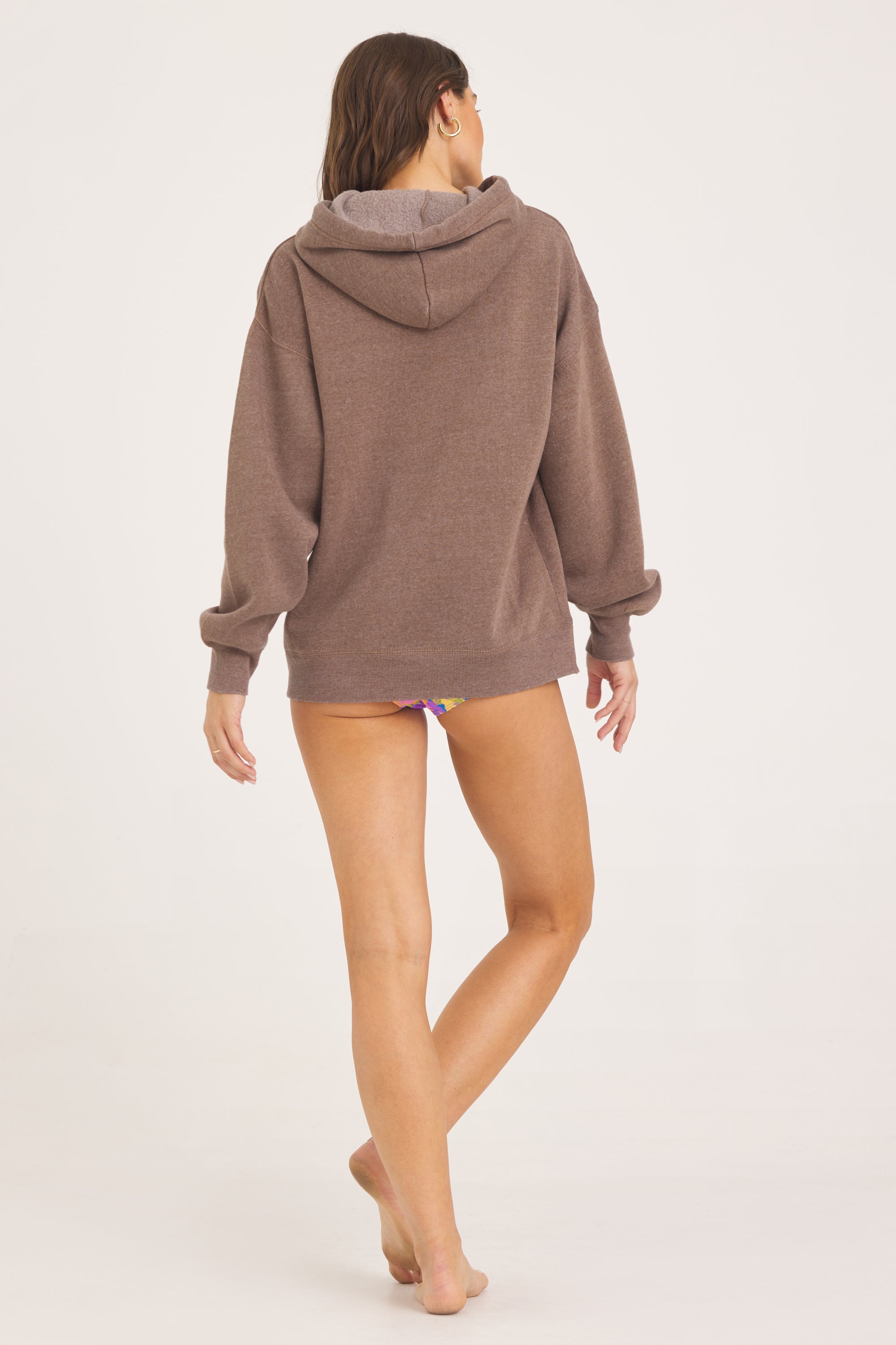 Burnout Fleece Hooded Sweatshirt