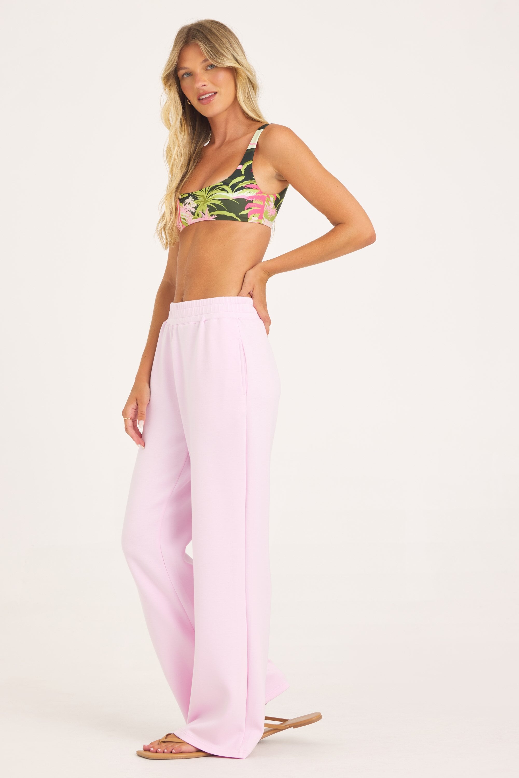 Paradise Pink Cloud Fleece Pant