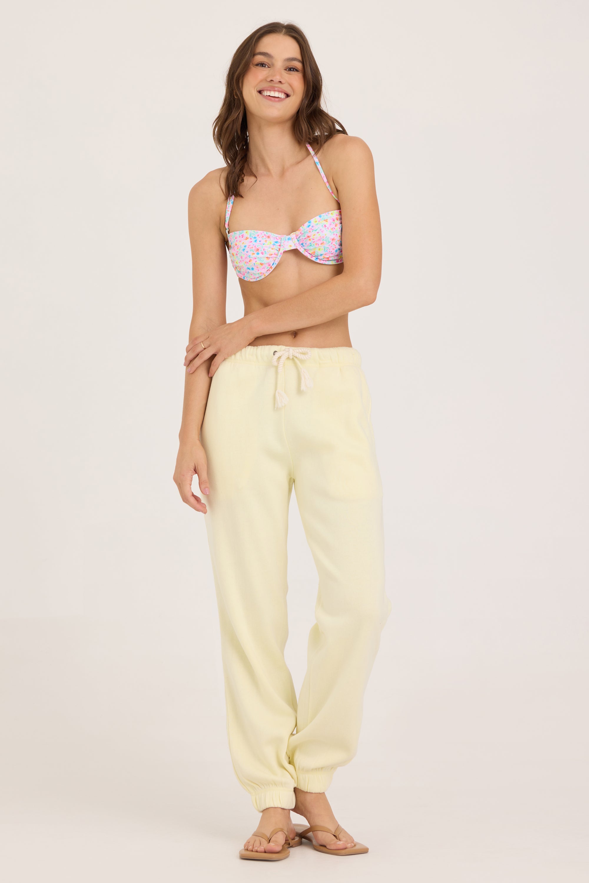 New Burnout Sweatpants - Sunshine Yellow