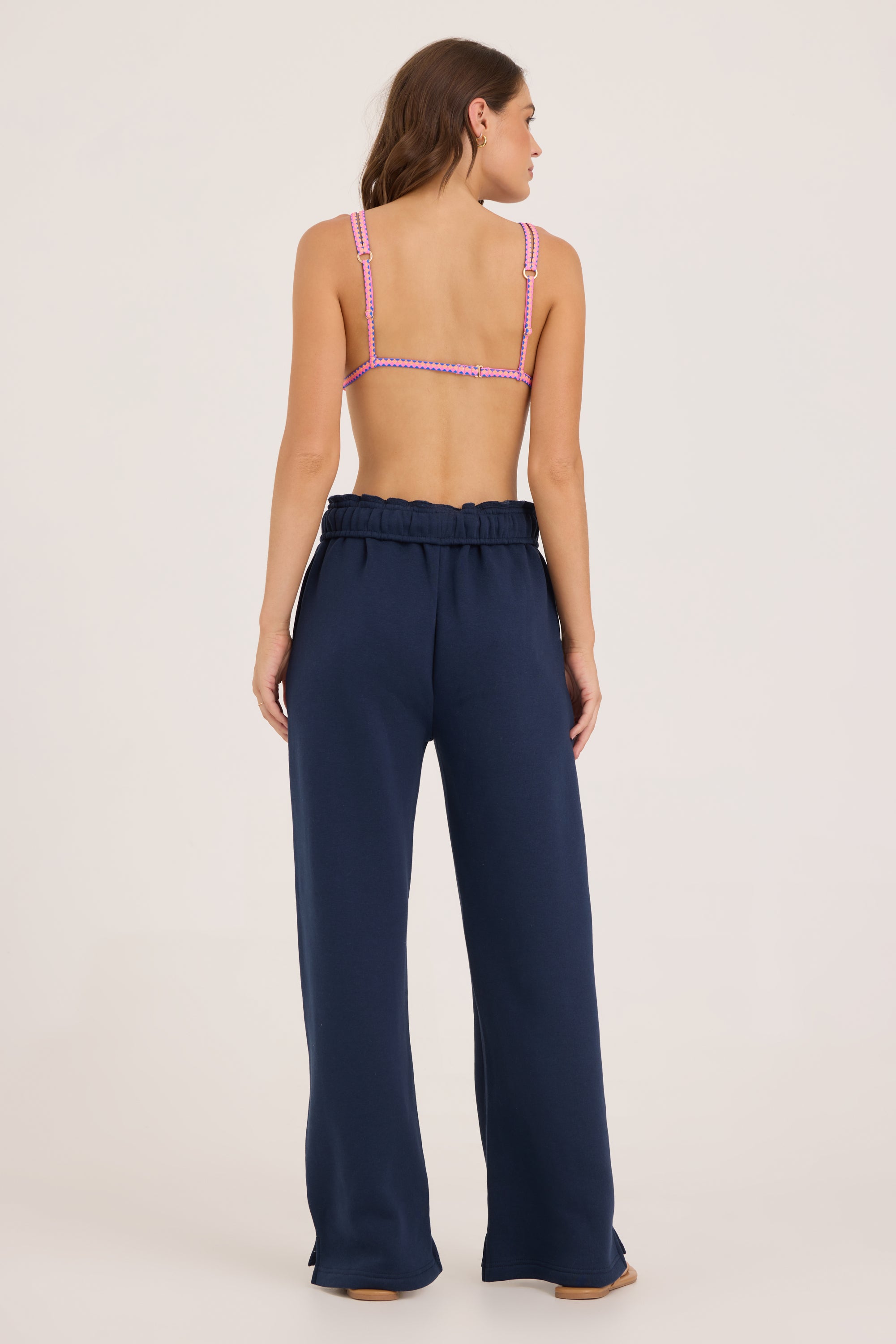 Essential Fleece Sweatpants - Navy