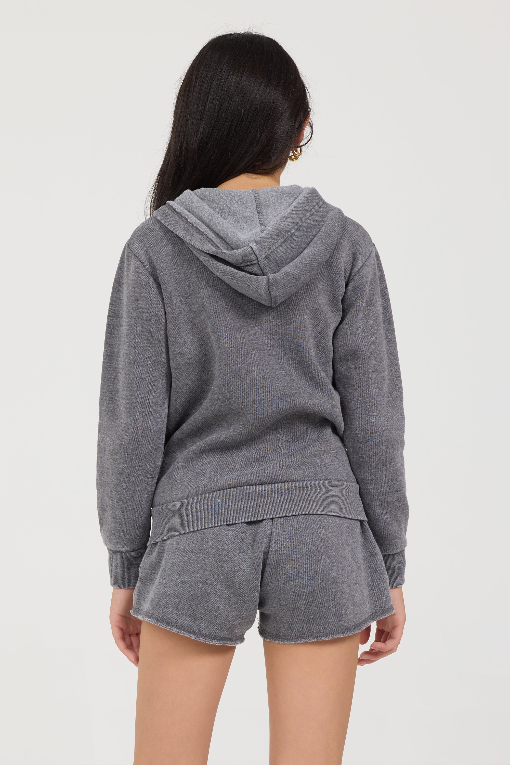 Kids Burnout Full Zip Hoodie