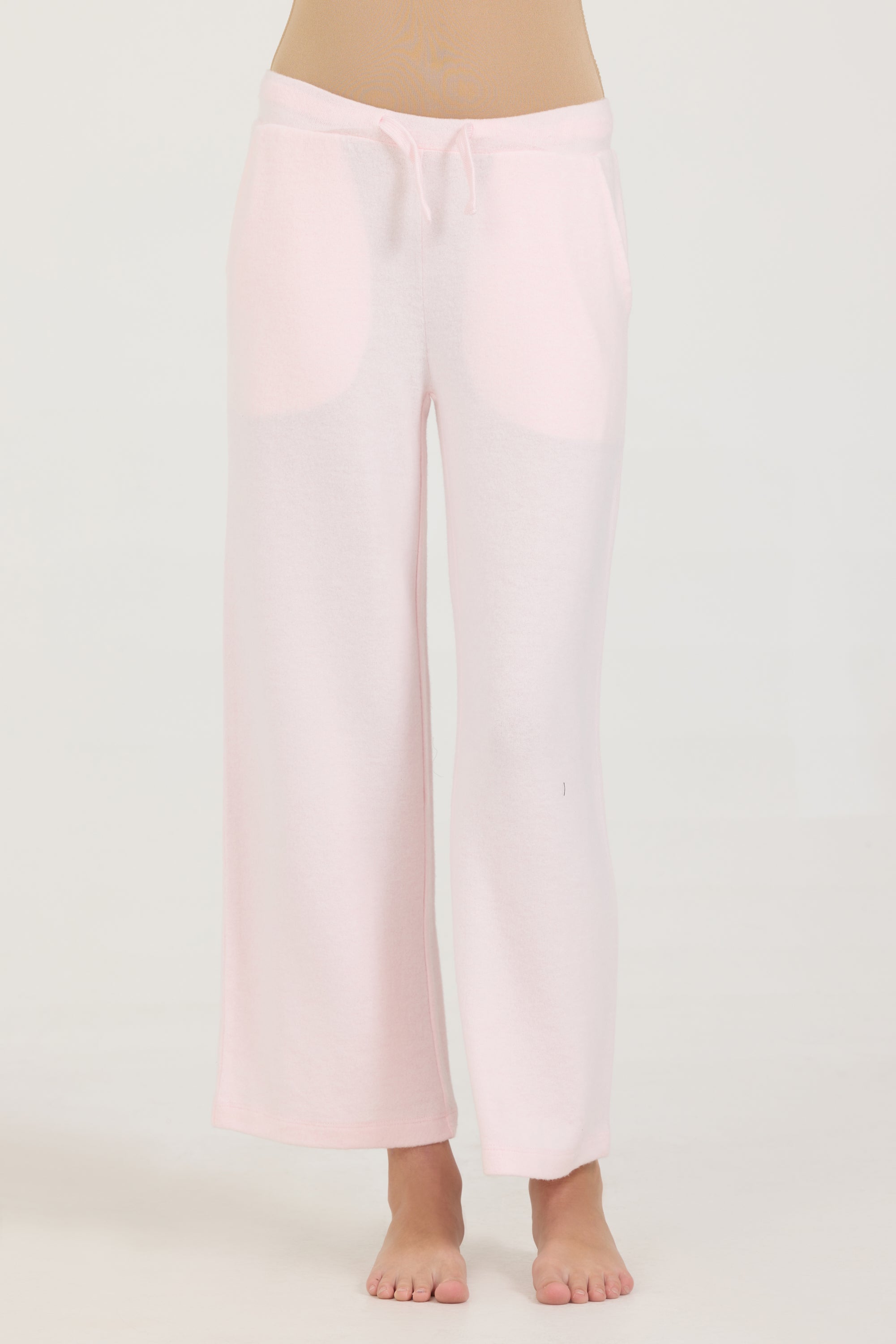 Kids Solid Hacci Wide Leg Pant