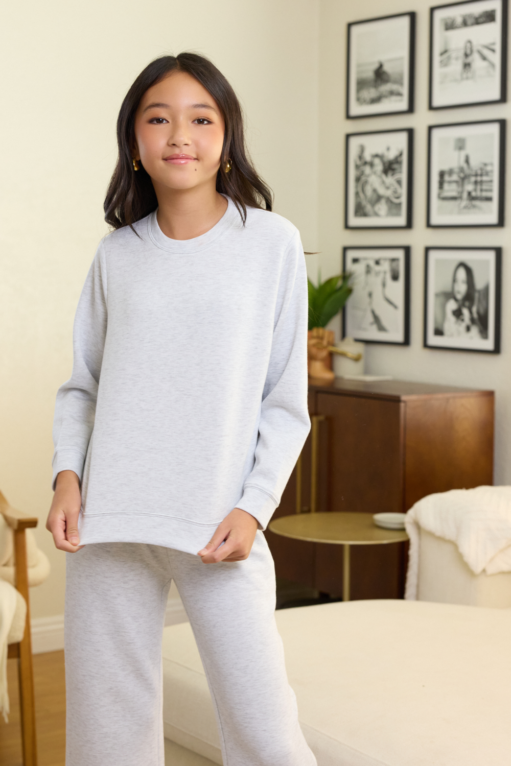 Kids Cloud Fleece Crewneck