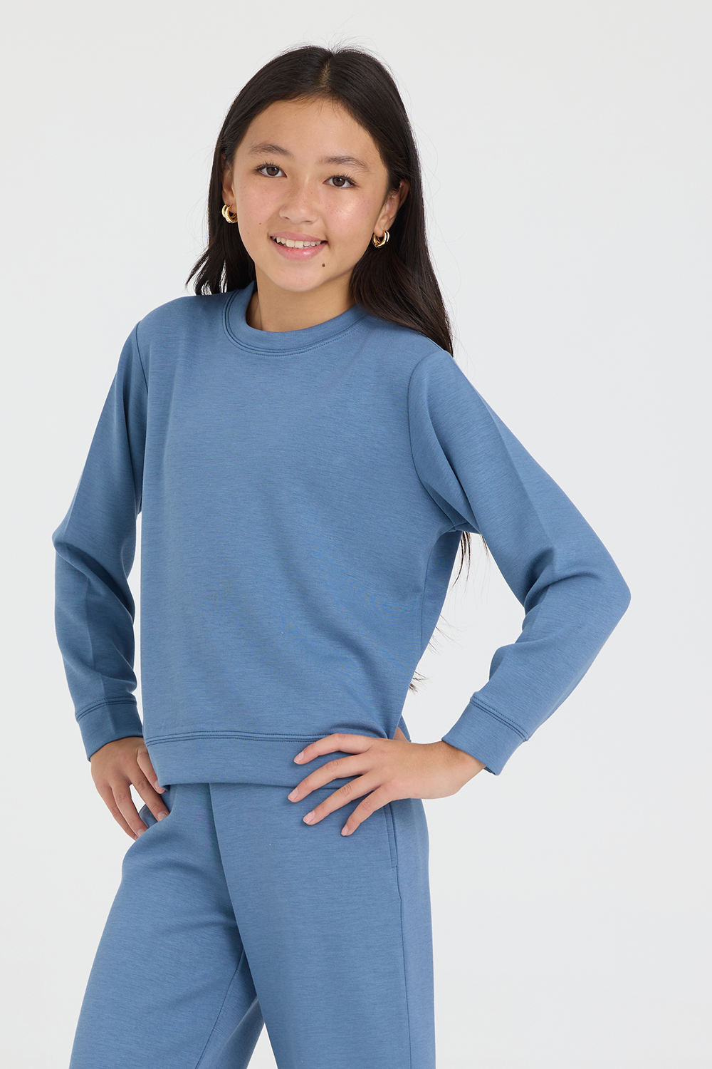 Kids Cloud Fleece Crewneck