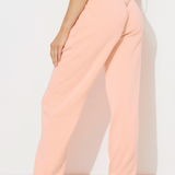 Sunkissed Peach Pigment Dye Jogger