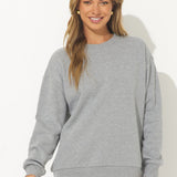 Athletic Grey Surf Wash Crewneck