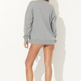 Athletic Grey Surf Wash Crewneck