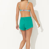 College Green Surf Wash Shorts