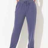 Heather Navy Hacci Jogger