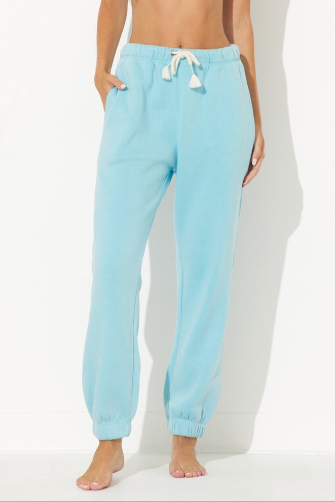 New Burnout Sweatpants - Bermuda Blue