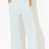 Sailboat Blue Cloud Fleece Pant