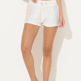 Sunset Stripe Texture Baja Short