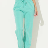 Shoreline Green Garment Dye Jogger