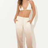 Coconut Caramel Tonal Dip Dye Jogger