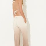 Coconut Caramel Tonal Dip Dye Jogger