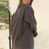 "Cowgirls Beach Club" Garment Dye Crewneck
