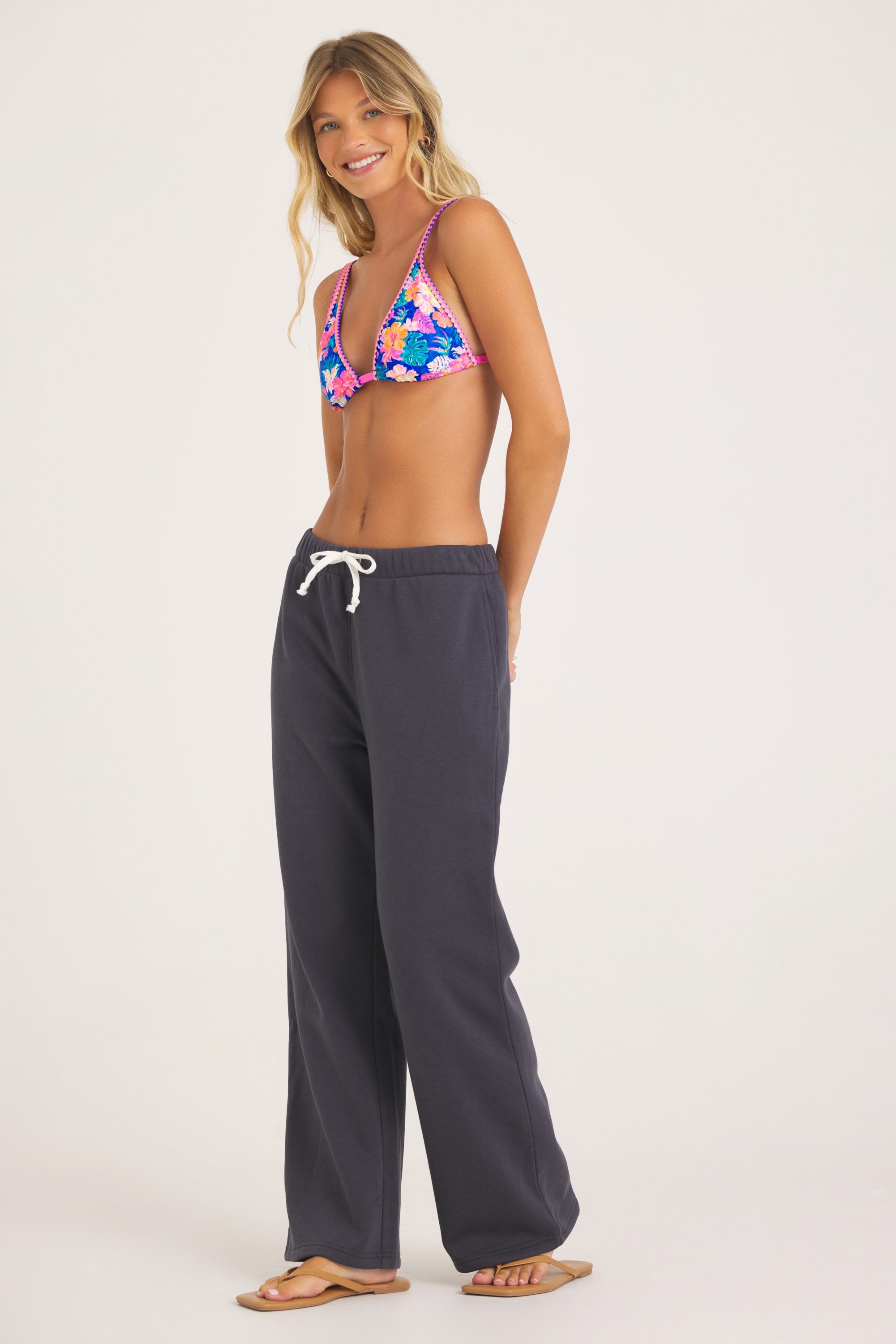 Washed Black Surf Wash Pant