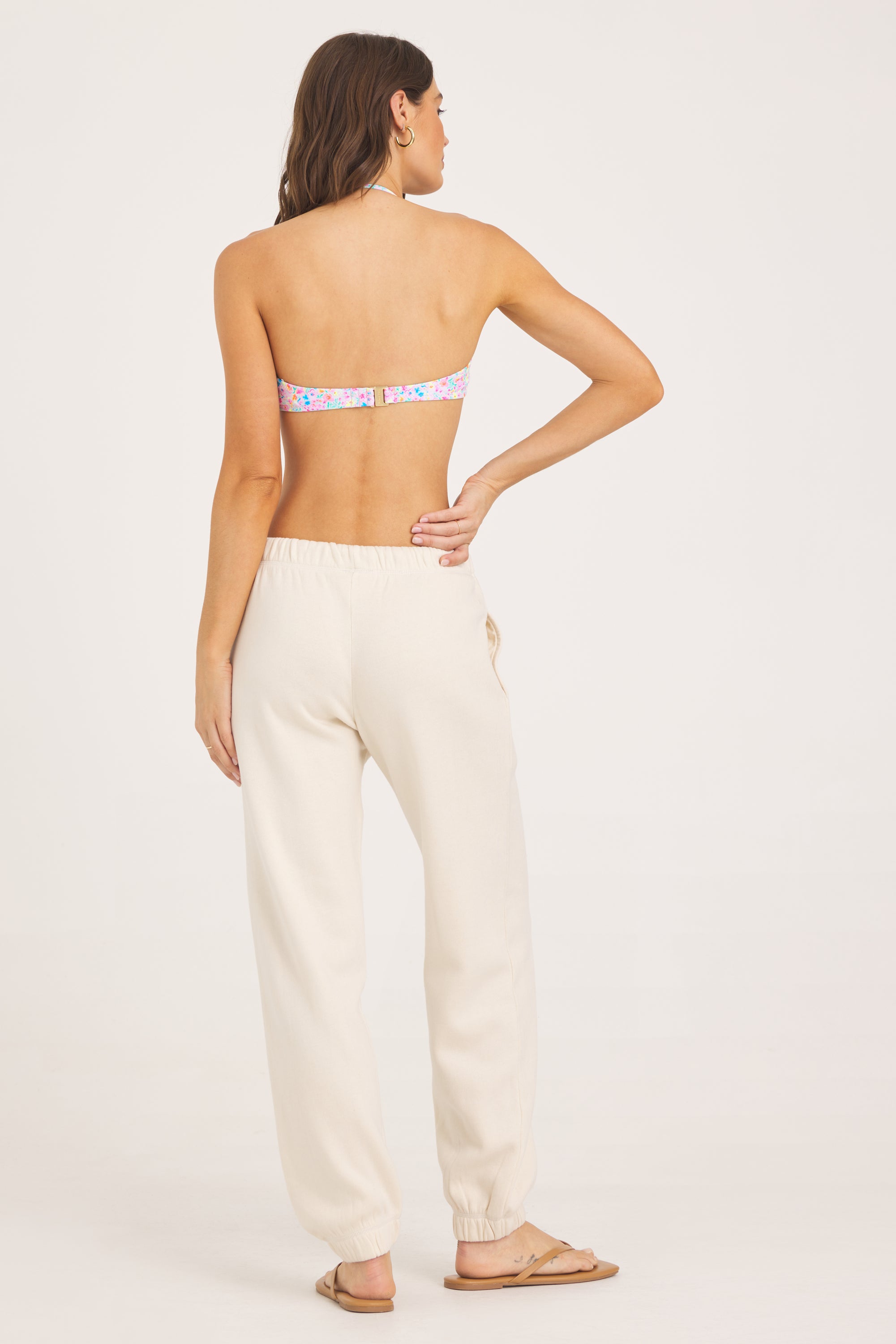 New Burnout Sweatpants - Coconut White
