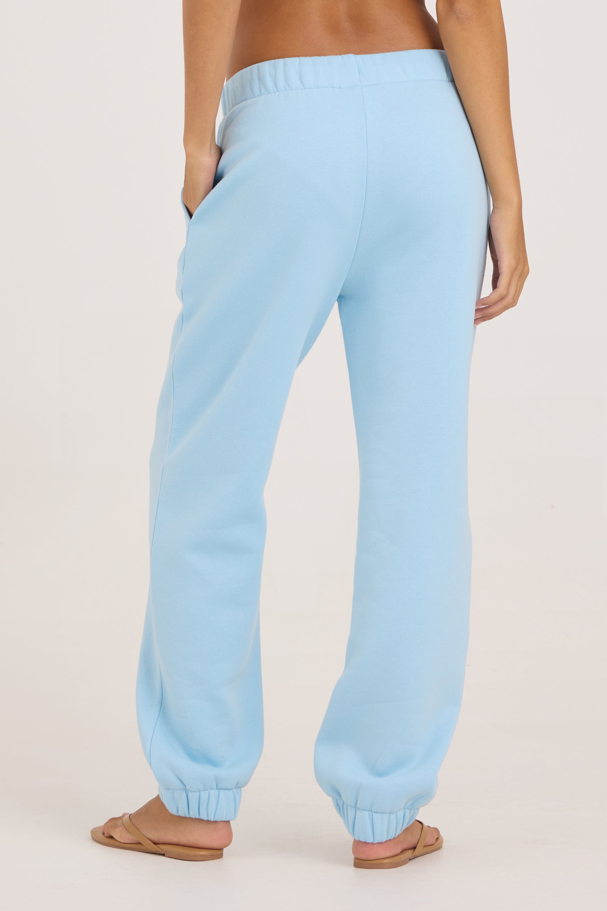 Tropical Blue Surf Wash Jogger W/ Patches