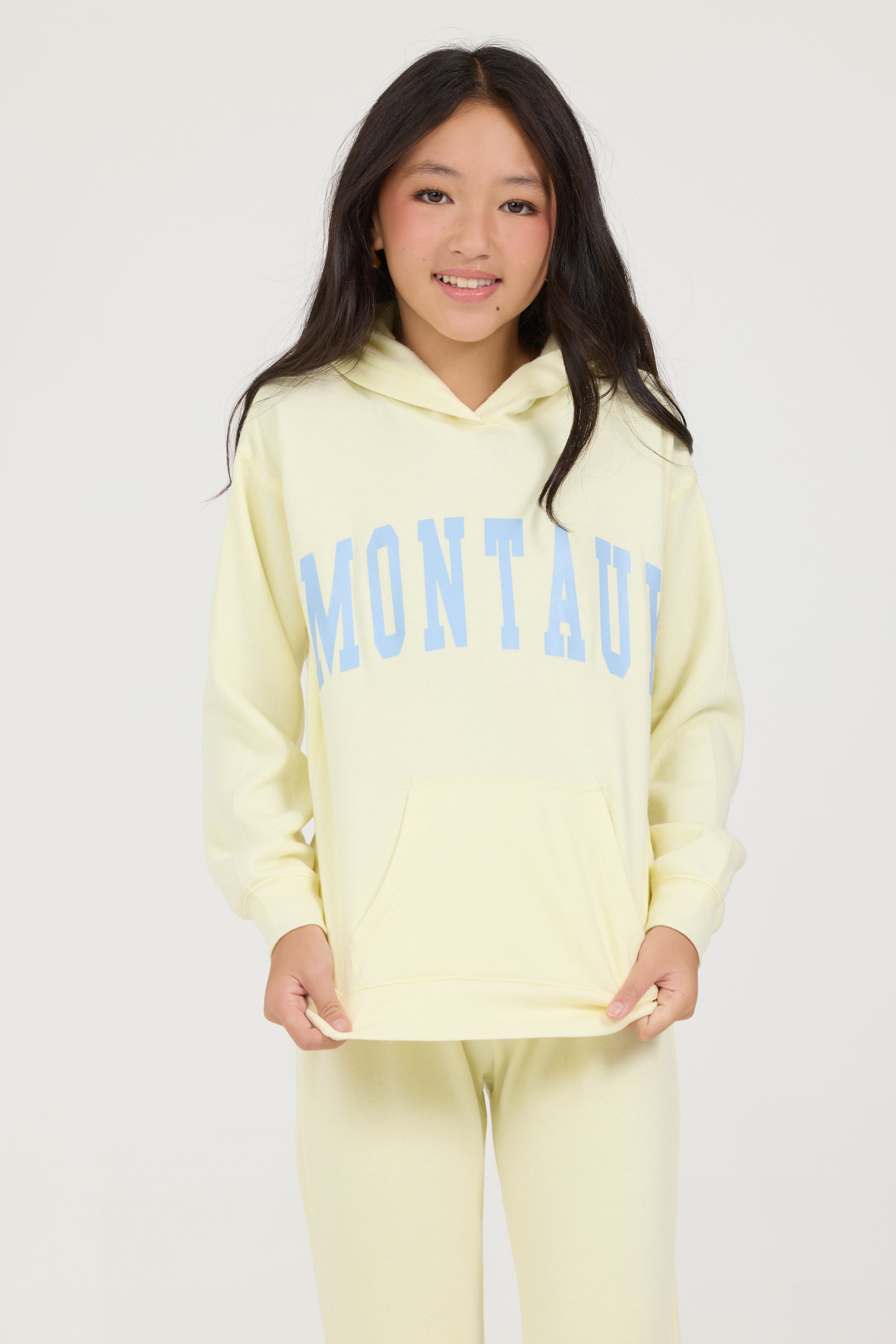 Kids Burnout Front Pocket Hoodie