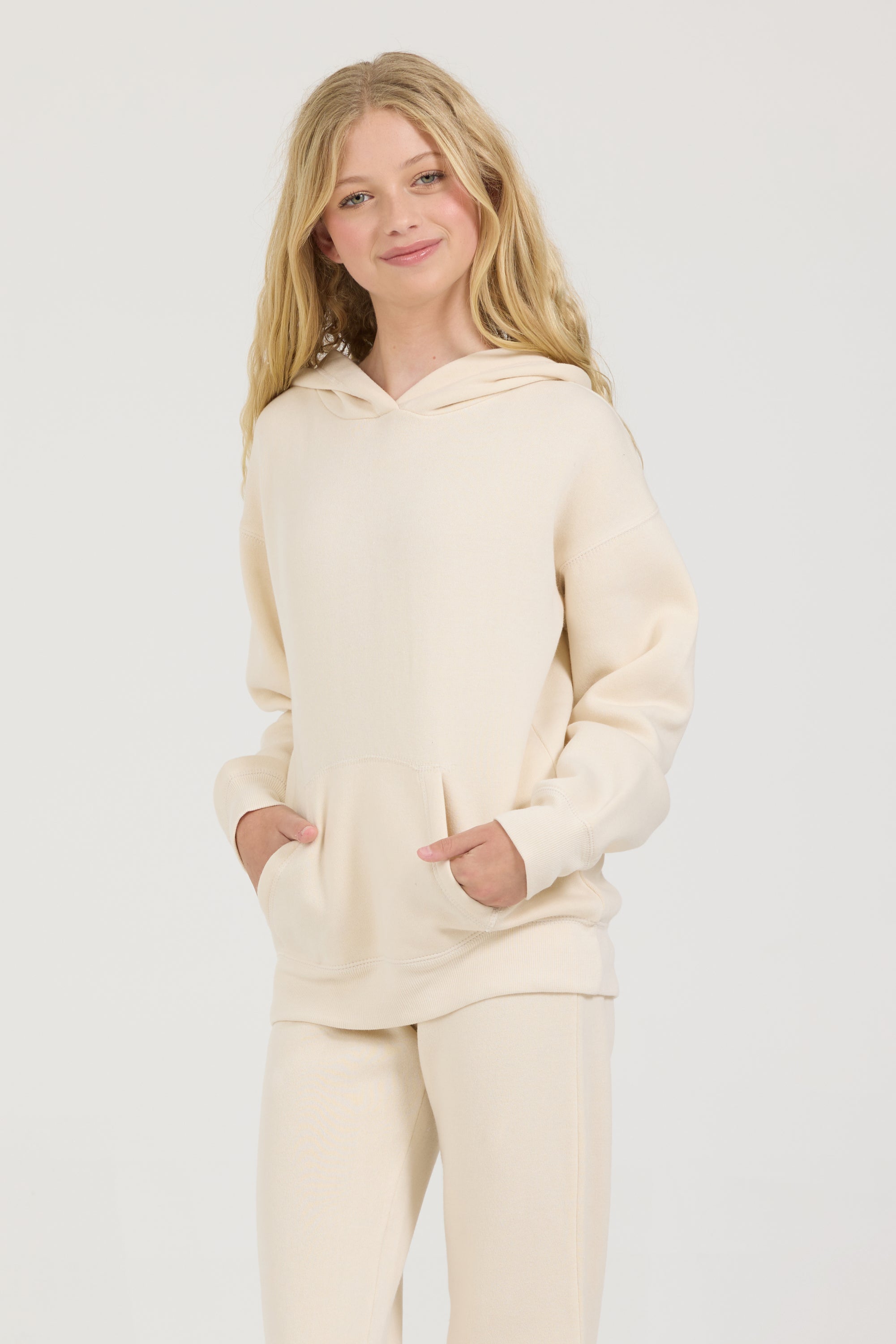 Kids Burnout Front Pocket Hoodie