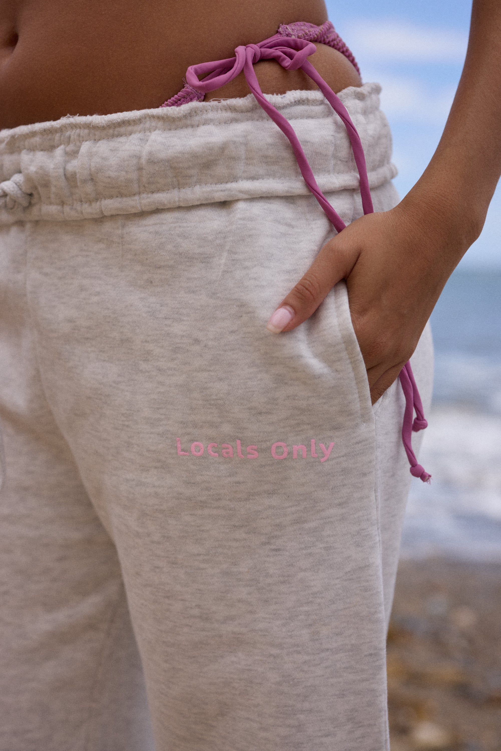 "Locals Only" Essential Fleece Sweatpants