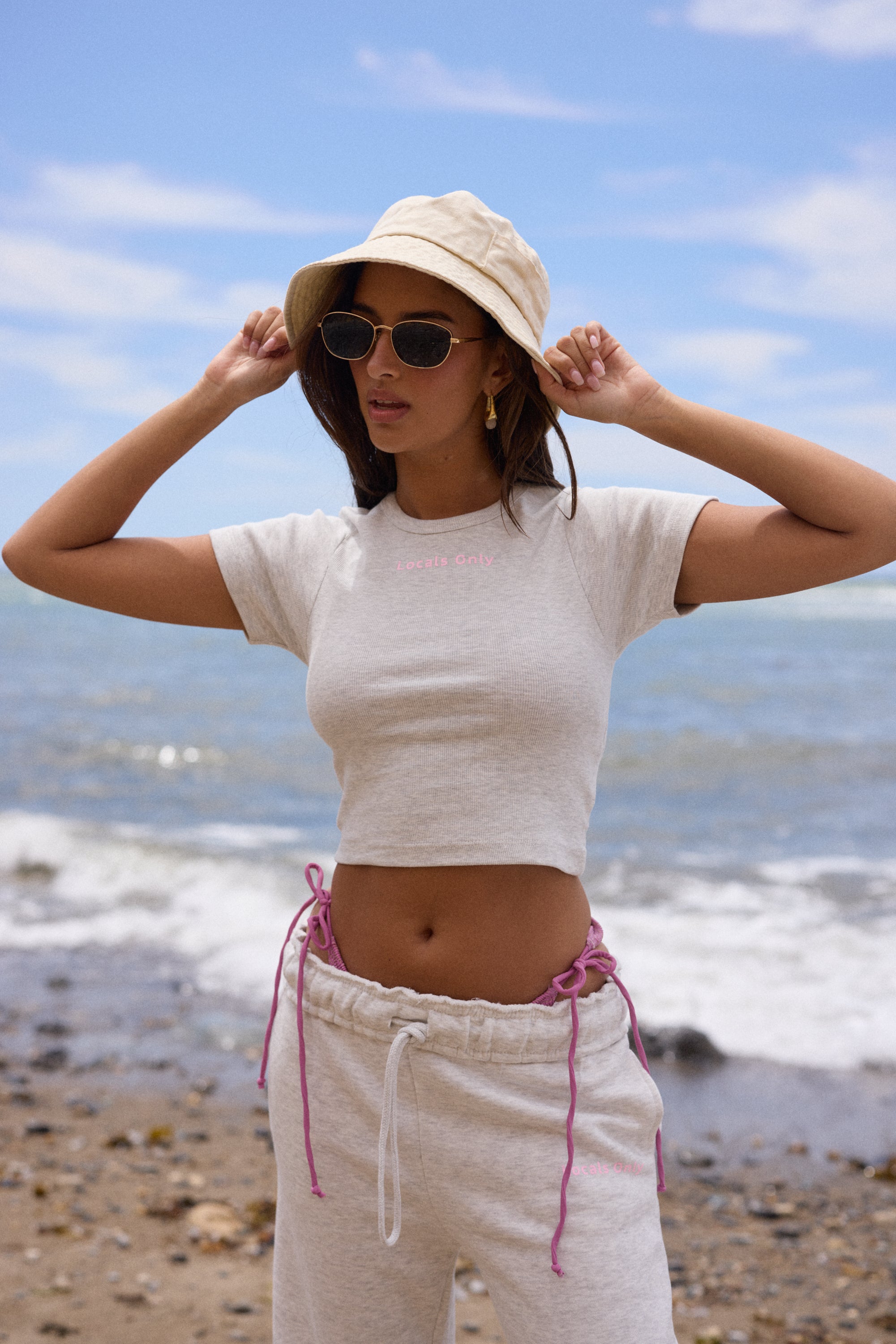 "Locals Only" Ribbed Tee