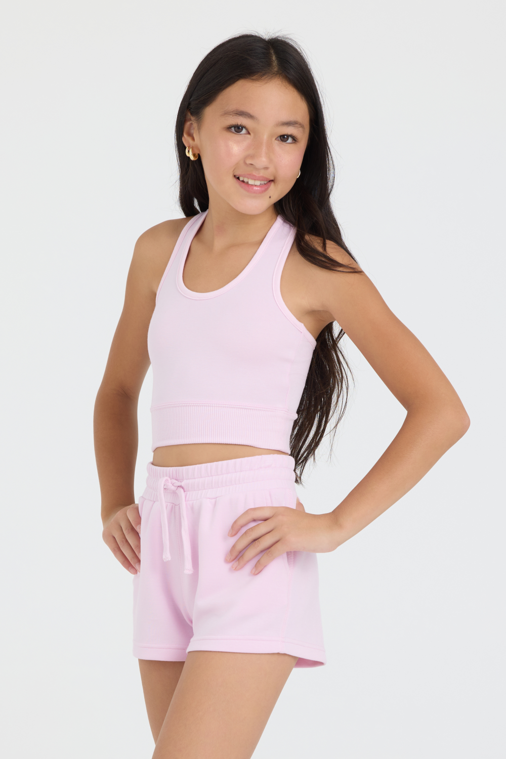 Kids Cloud Fleece Race Back Tank