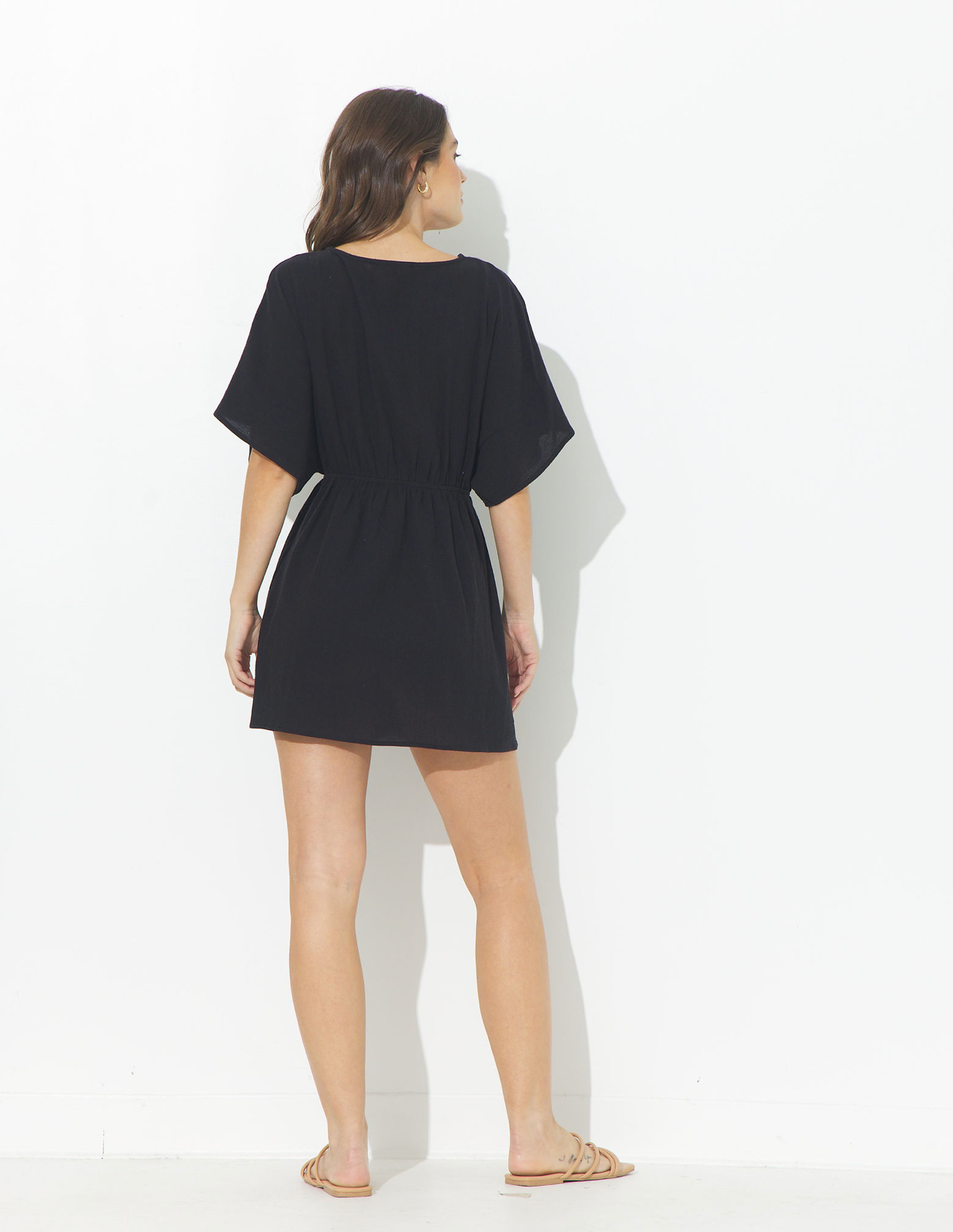 Black O-ring Cover up Dress