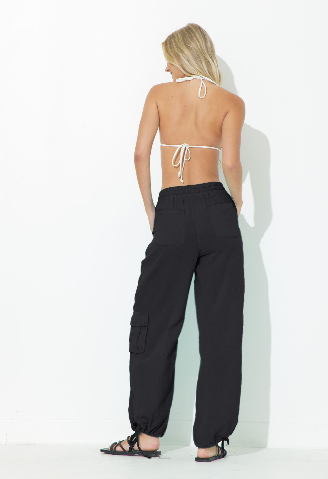 Black Cargo Pant