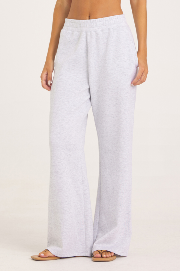 Spring Grey Cloud Fleece Pant
