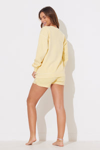 Lemonade Surf Wash Crewneck