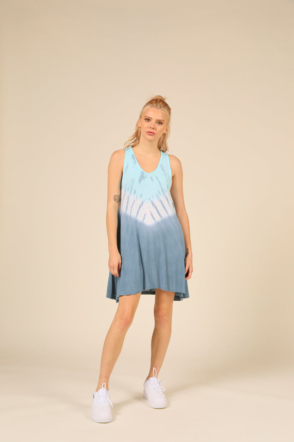 Tie Dye Swing Dress