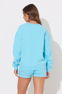 Laguna Beach Brushed Back Basic Crewneck